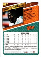 1993 Topps Jarvis Williams #617