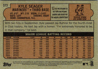 2021 Topps Heritage Kyle Seager #373