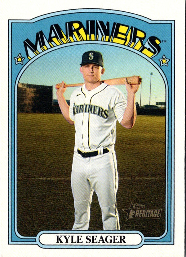 2021 Topps Heritage Kyle Seager #373