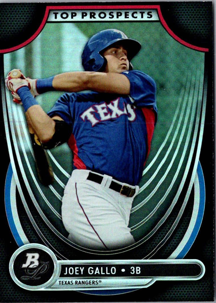 2013 Bowman Platinum Top Prospects Joey Gallo