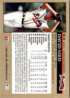 1992 Leaf Gold Rookies David Nied #BC-10