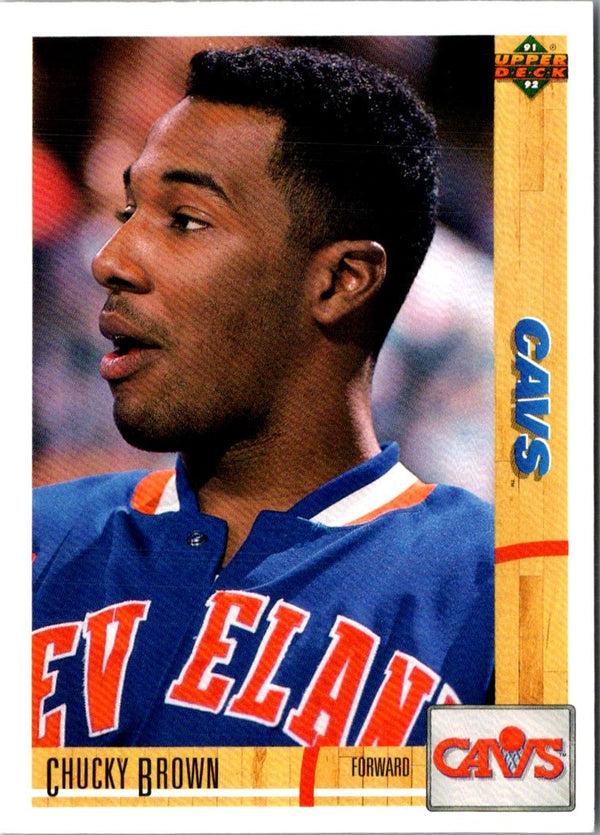 1991 Upper Deck Chucky Brown #393