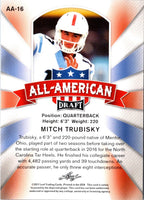 2017 Leaf Draft All-American Mitch Trubisky #AA-16