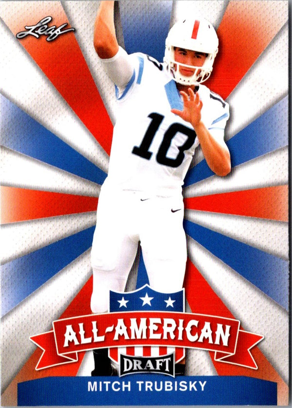 2017 Leaf Draft All-American Mitch Trubisky #AA-16
