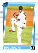 2021 Donruss Blue Sixto Sanchez