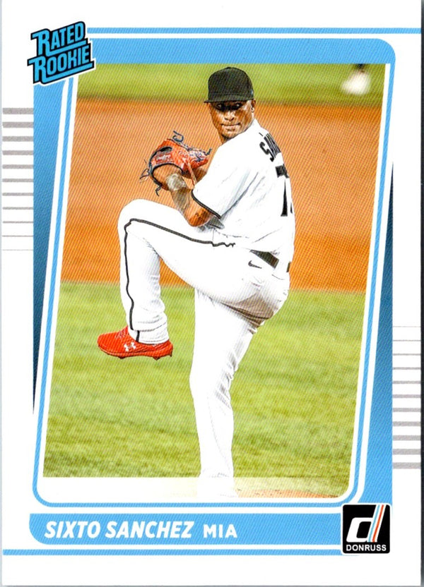 2021 Donruss Blue Sixto Sanchez #34