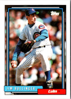1992 Topps Traded Gold Jim Bullinger #17T