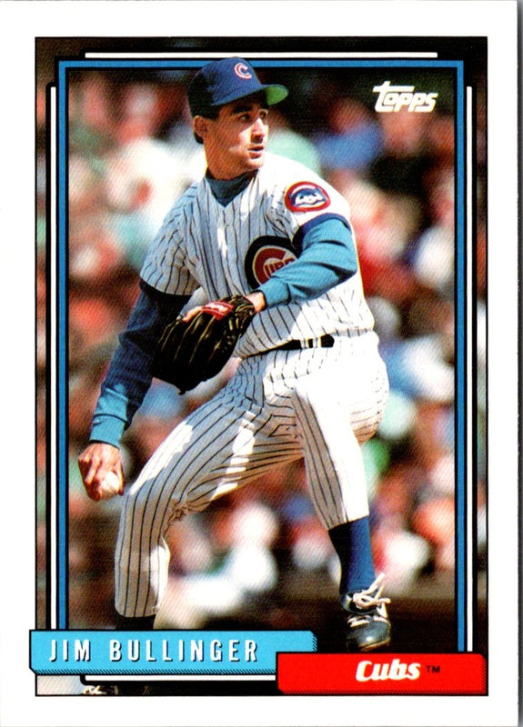 1992 Topps Traded Gold Jim Bullinger #17T