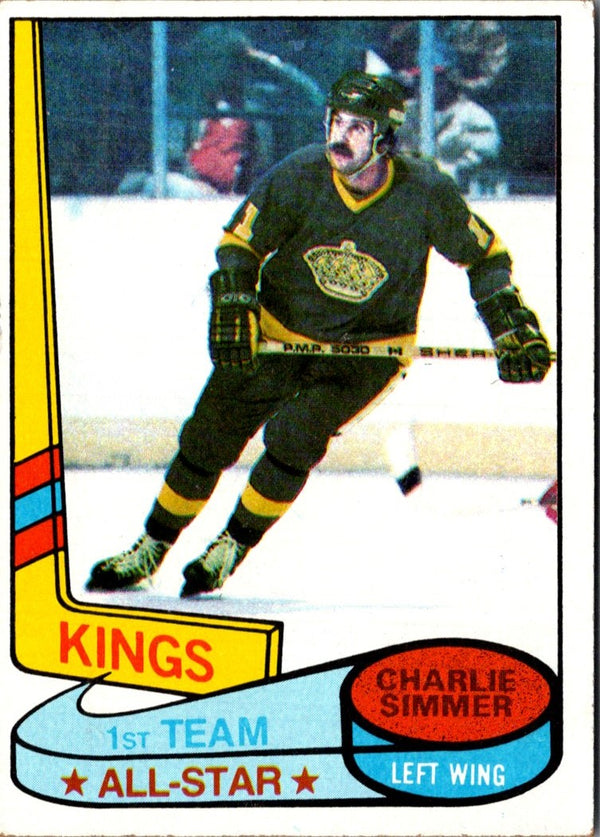 1980 Topps Charlie Simmer #83