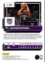 2022 Donruss Davion Mitchell #142