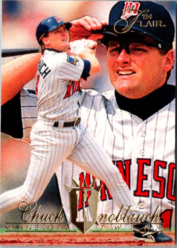1994 Flair Chuck Knoblauch #314