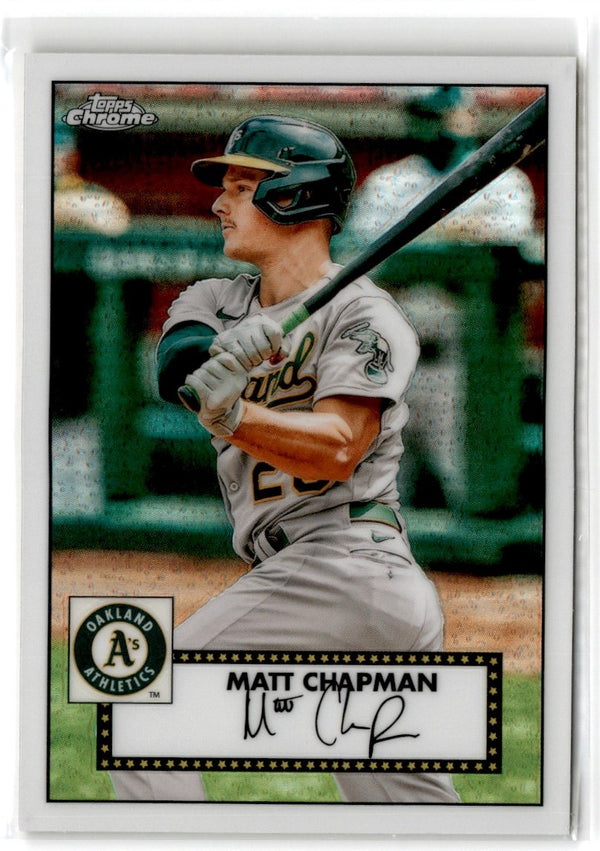 2021 Topps 1952 Redux Chrome Matt Chapman #TC52-44