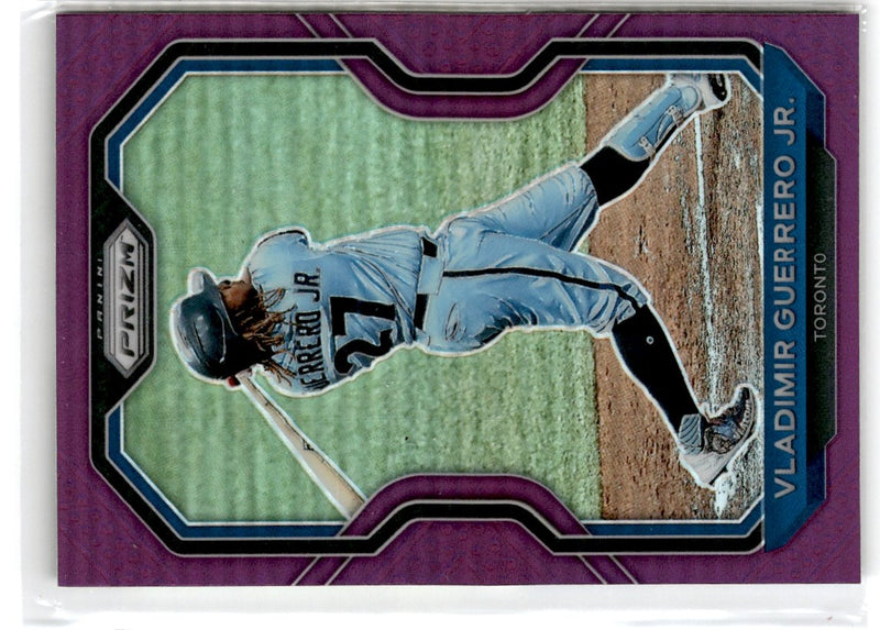 2021 Panini Prizm Purple Vladimir Guerrero Jr. #186