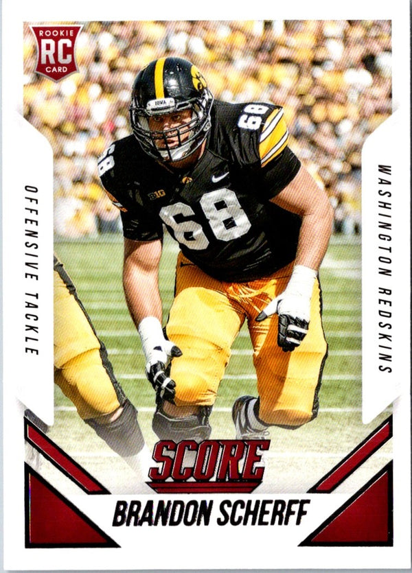 2015 Score Scorecard Brandon Scherff #364