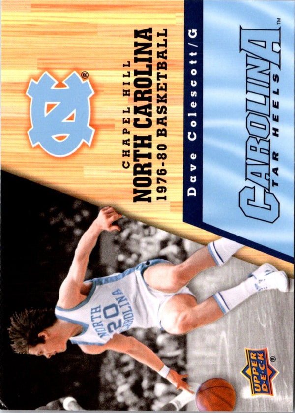 2010 Upper Deck North Carolina Dave Colescott #36