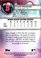 2023 Bowman Platinum Top Prospects Chase Meidroth #TOP-49