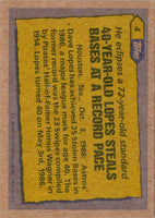 1987 Topps Dave Lopes #4