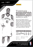 2015 Panini Totally Certified Thomas Robinson #107