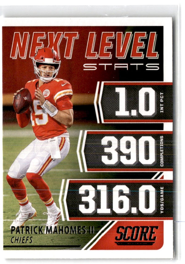 2021 Score Next Level Stats Patrick Mahomes II #NL2