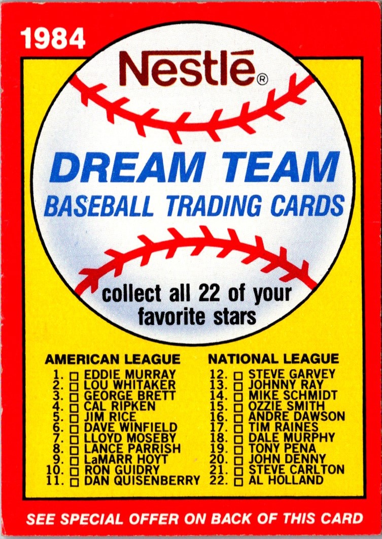 1985 Topps 3-D Baseball Stars Dan Quisenberry