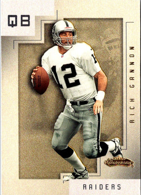 2001 Fleer Showcase Rich Gannon #95