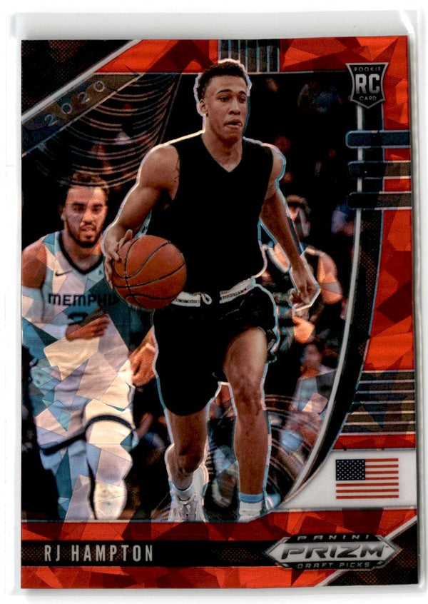 2020 Panini Prizm Draft Picks Collegiate Red RJ Hampton #13