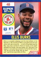 1991 Score 100 Superstars Ellis Burks #48