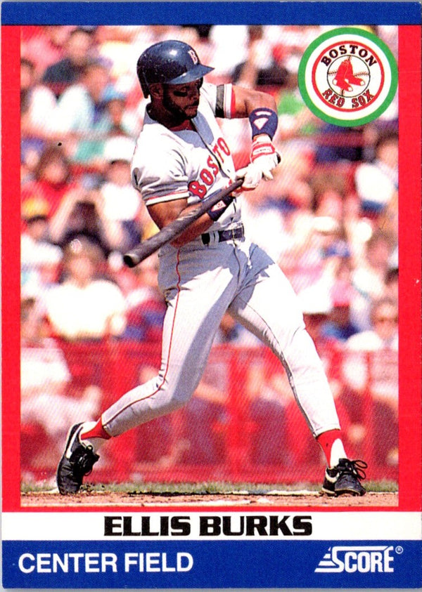 1991 Score 100 Superstars Ellis Burks #48