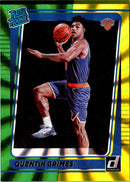 2021 Donruss Rated Rookies Quentin Grimes