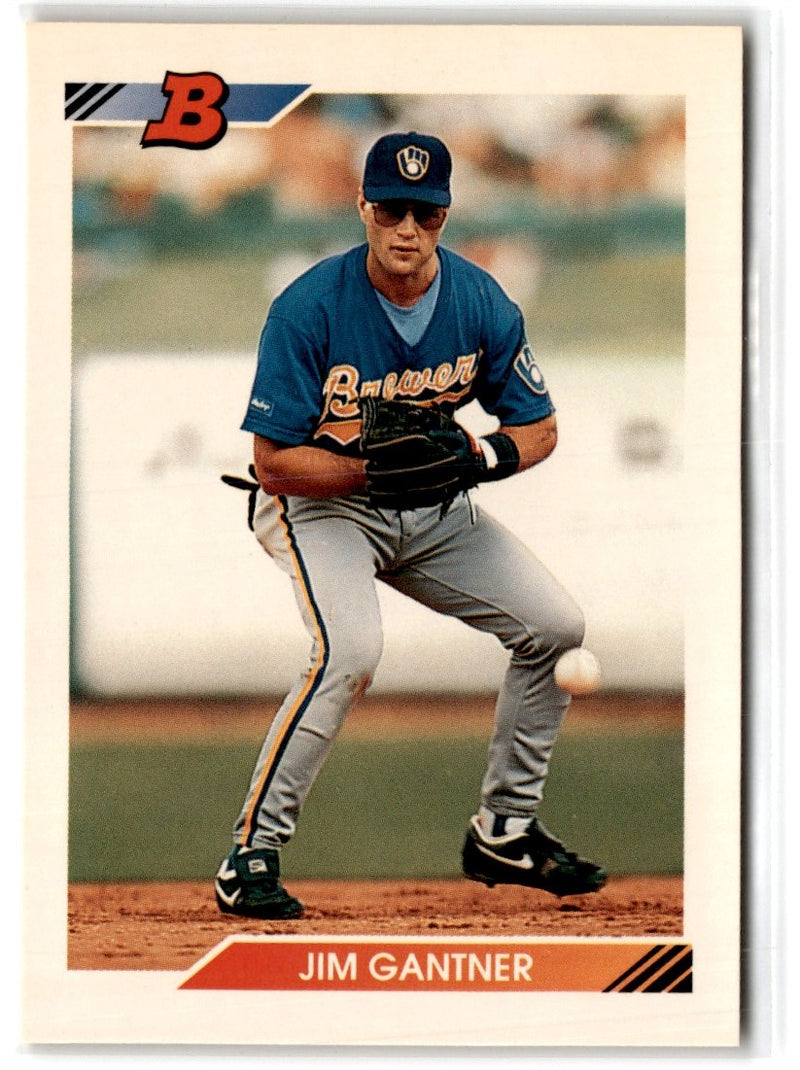 1992 Bowman Jim Gantner