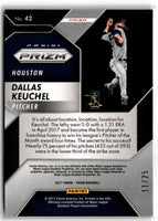 2017 Panini Chronicles Prizm Camo Dallas Keuchel #42 11/25