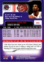 2001 Fleer Focus Antonio Davis #26