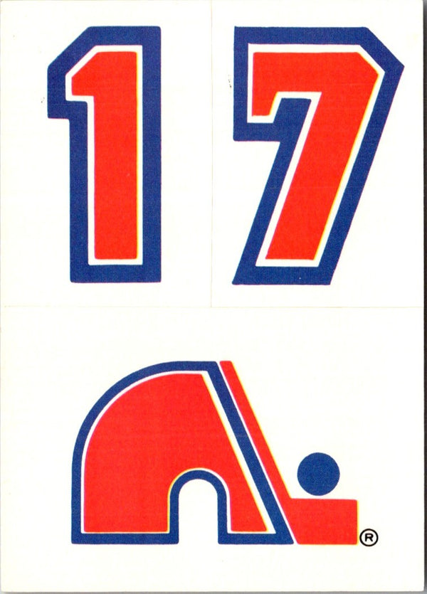 1989 Topps Sticker Inserts Quebec Nordiques #20