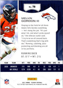 2021 Panini Playoff Melvin Gordon III