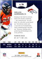 2021 Panini Playoff Melvin Gordon III #78