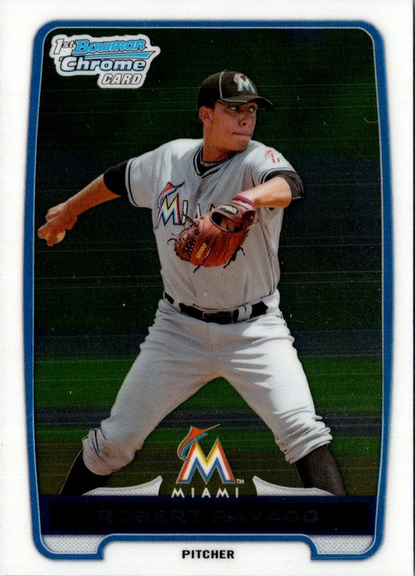 2012 Bowman Draft Picks & Prospects Chrome Robert Ravago #BDPP141