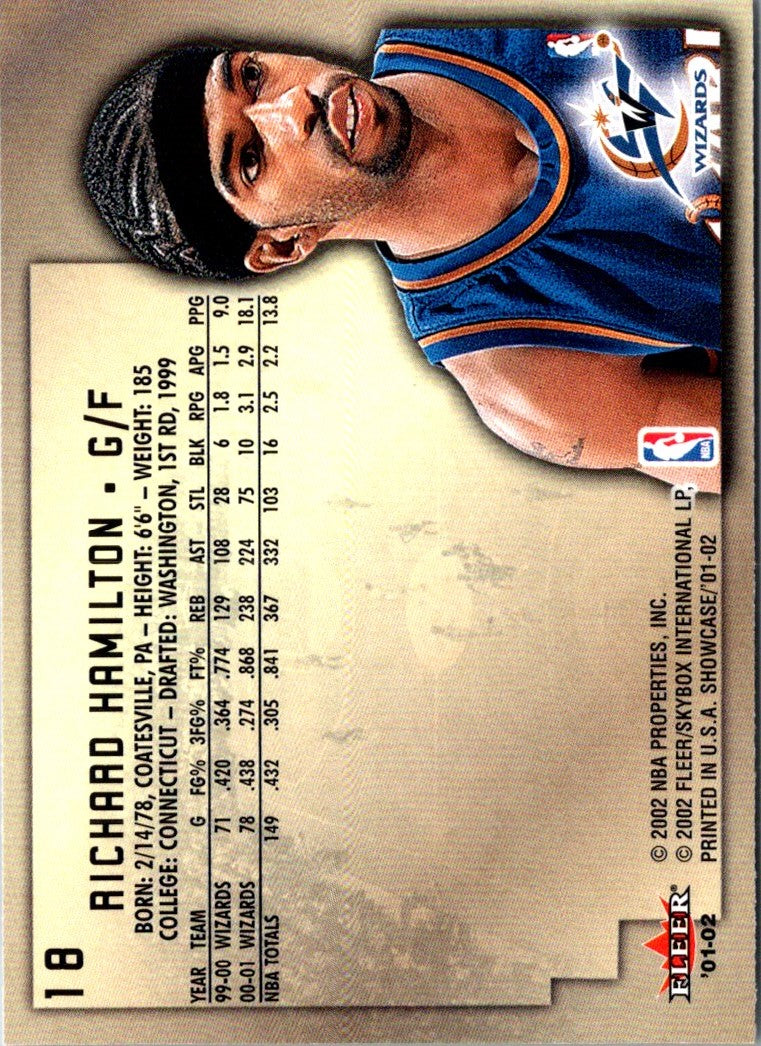 2004 Fleer Throwbacks Hardwood Classics Richard Hamilton