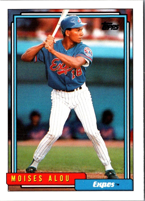 1992 Topps Traded Moises Alou #4T