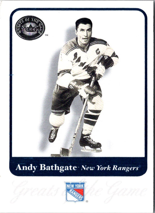 2001 Fleer Greats of the Game Andy Bathgate #65