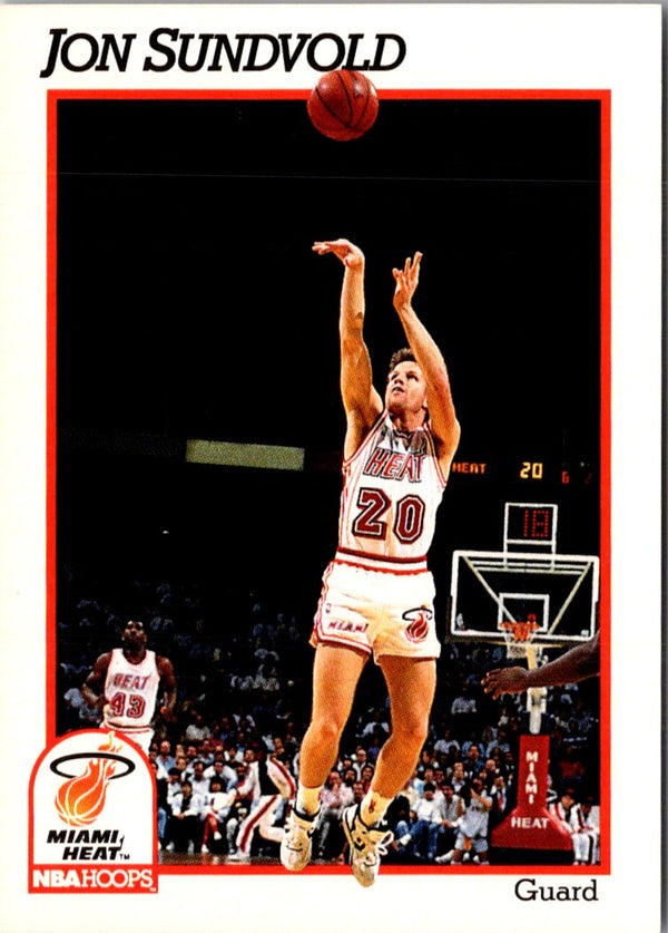 1991 Hoops Jon Sundvold #389