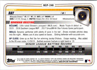 2020 Bowman Chrome Prospects Corey Ray #BCP-248