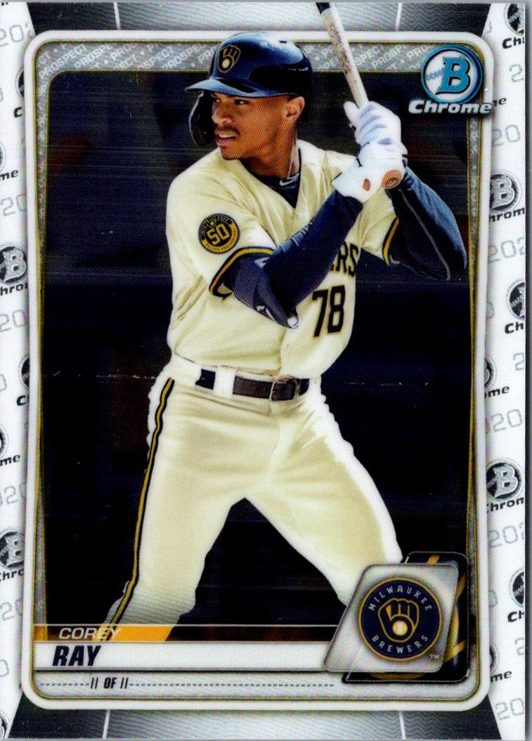 2020 Bowman Chrome Prospects Corey Ray