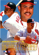 1995 Pacific Prisms Team Logo Cleveland Indians