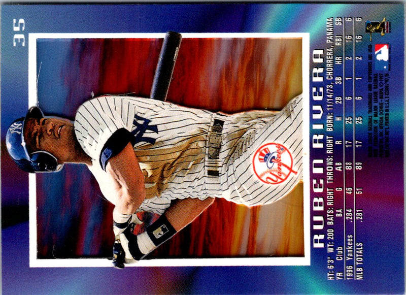 1997 SkyBox E-X2000 Ruben Rivera