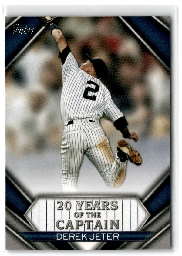 2020 Topps Update 20 Years of The Captain Blue Derek Jeter #YOC-04