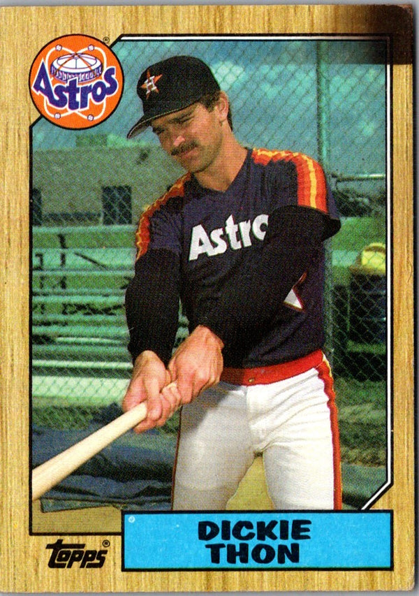 1987 Topps Dickie Thon #386