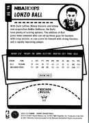 2021 Hoops Red Backs Lonzo Ball