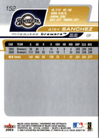 2003 Fleer Focus Jersey Edition Alex Sanchez #152