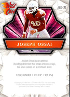 2021 Pro Set Metal 1989 XRC Prospect Joseph Ossai #46