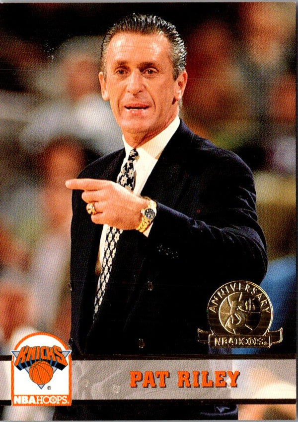1993 Hoops Fifth Anniversary Gold Pat Riley #247
